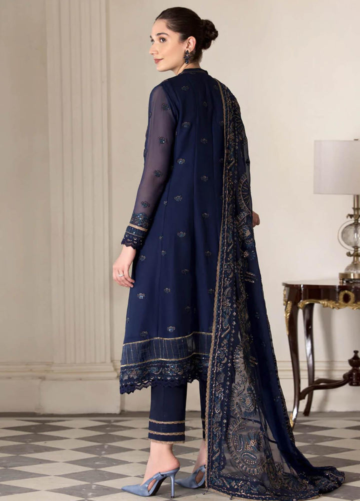 Xenia Formals Luxury Pret  Chiffon 3 Piece Dress IVY XFR-22-424