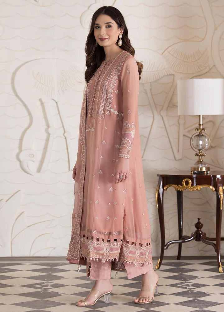 Xenia Formals Luxury Pret  Chiffon 3 Piece Dress BRIA XFR-22-417