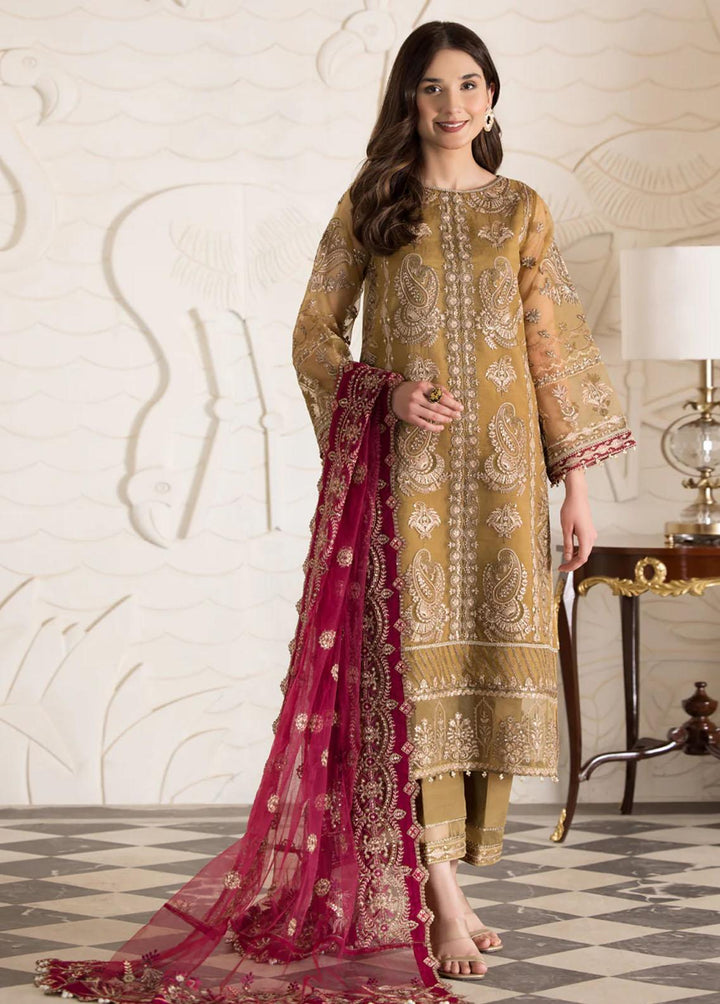 Xenia Formals Pret Embroidered Organza 3 Piece Suit XFR-22-418 RAYA