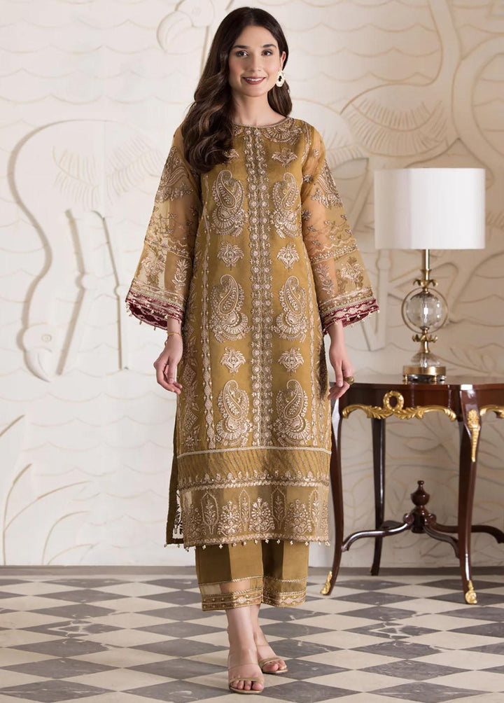 Xenia Formals Pret Embroidered Organza 3 Piece Suit XFR-22-418 RAYA