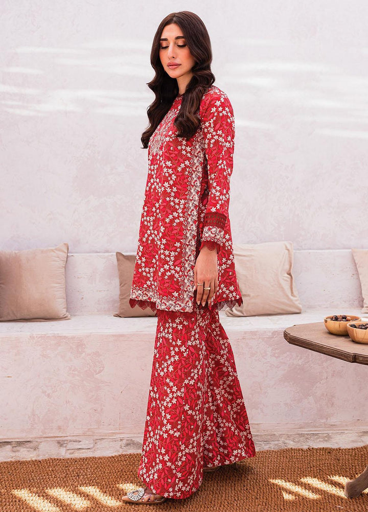 Xenia Formals Embroidered Lawn Suits Unstitched 3 Piece XE23SS-V2 D-01 Maisay - Summer Collection