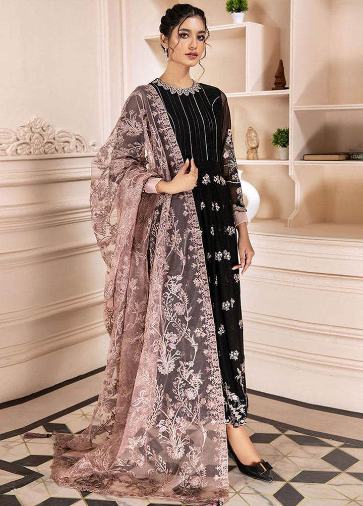 Xenia Formals Pret Embroidered Chiffon 3 Piece Suit RAAWIYA XFR-21-272