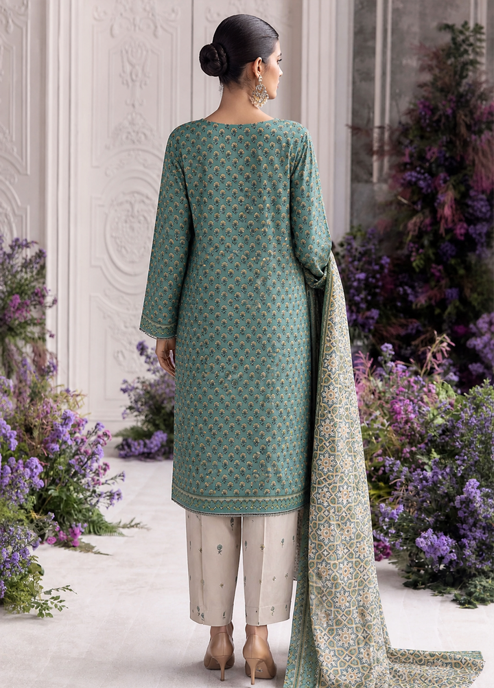 Daily Wear by HZ Textiles Unstitched Embroidered Lawn 3 Piece Suit PDW - 3316 Casual Collection