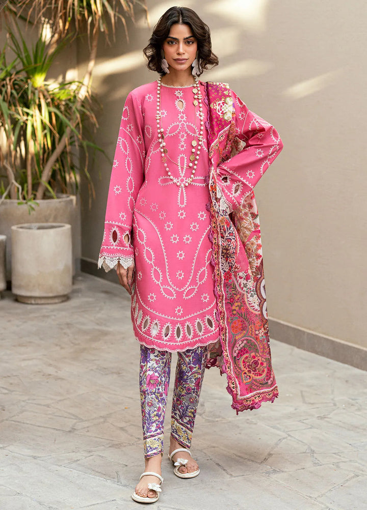 Yaariyan by Sahane Embroidered Lawn Suits Unstitched 3 Piece SNE25Y CT-20001 Zira - Summer Collection