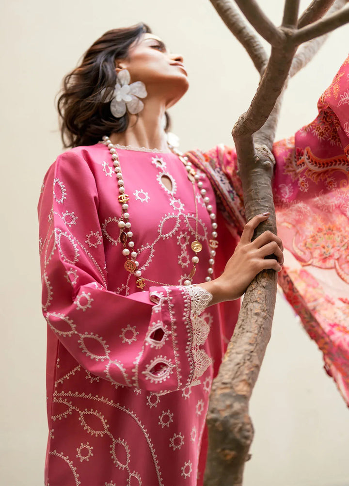 Yaariyan by Sahane Embroidered Lawn Suits Unstitched 3 Piece SNE25Y CT-20001 Zira - Summer Collection