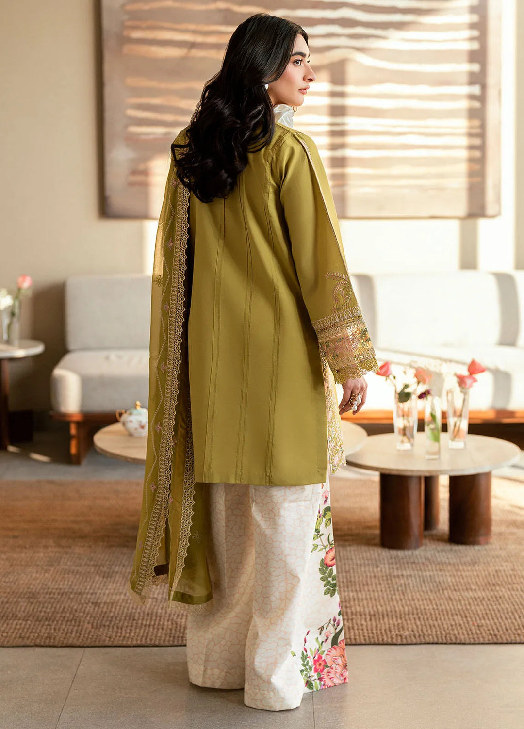 Yaariyan by Sahane Embroidered Lawn Suits Unstitched 3 Piece SNE25Y CT-20002 Nieve - Summer Collection