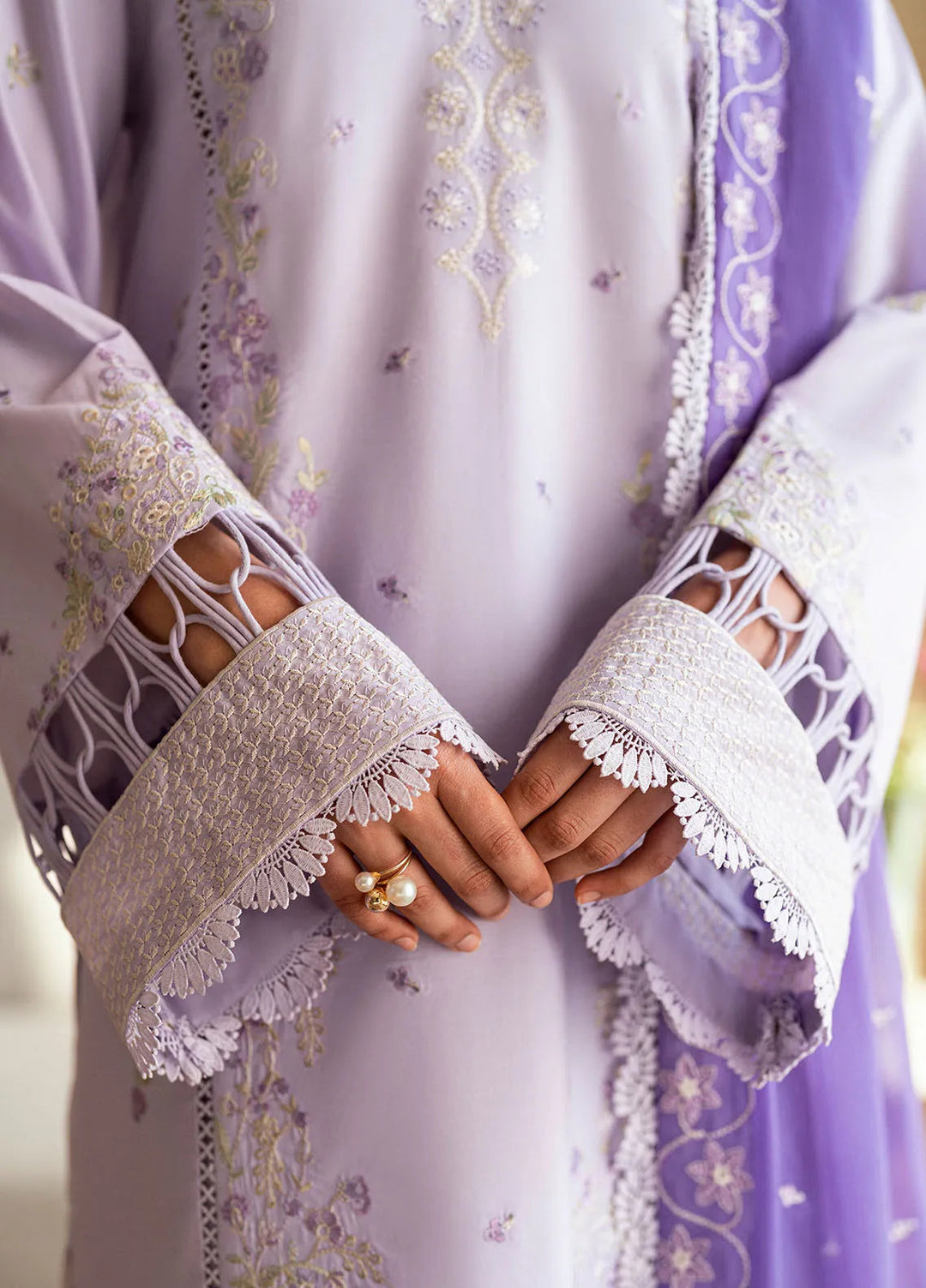 Yaariyan by Sahane Embroidered Lawn Suits Unstitched 3 Piece SNE25Y CT-20006 Nate - Summer Collection