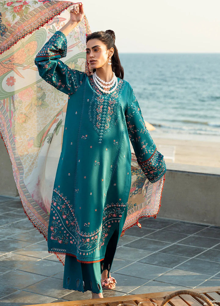 Yaariyan by Sahane Embroidered Lawn Suits Unstitched 3 Piece SNE25Y CT-20007 Orsa - Summer Collection