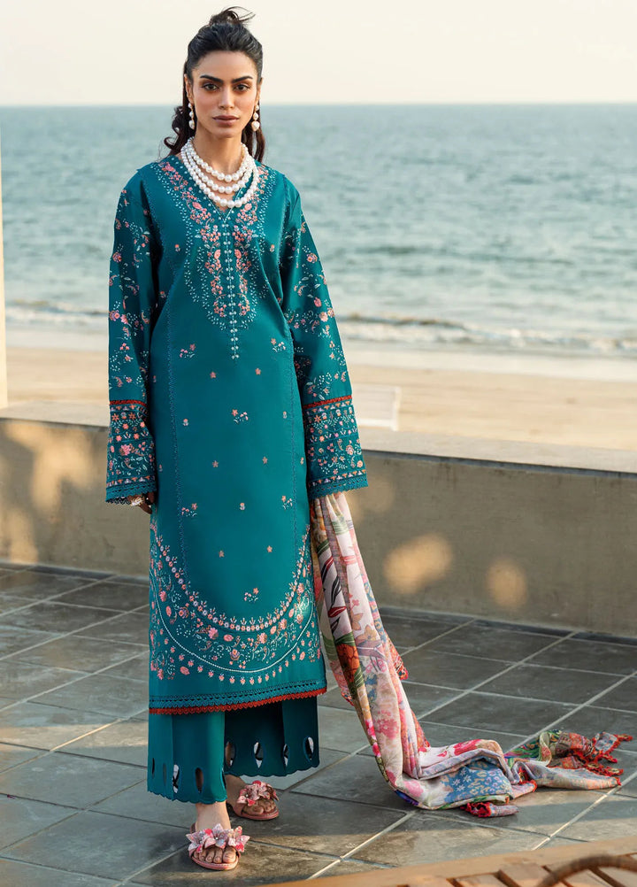 Yaariyan by Sahane Embroidered Lawn Suits Unstitched 3 Piece SNE25Y CT-20007 Orsa - Summer Collection