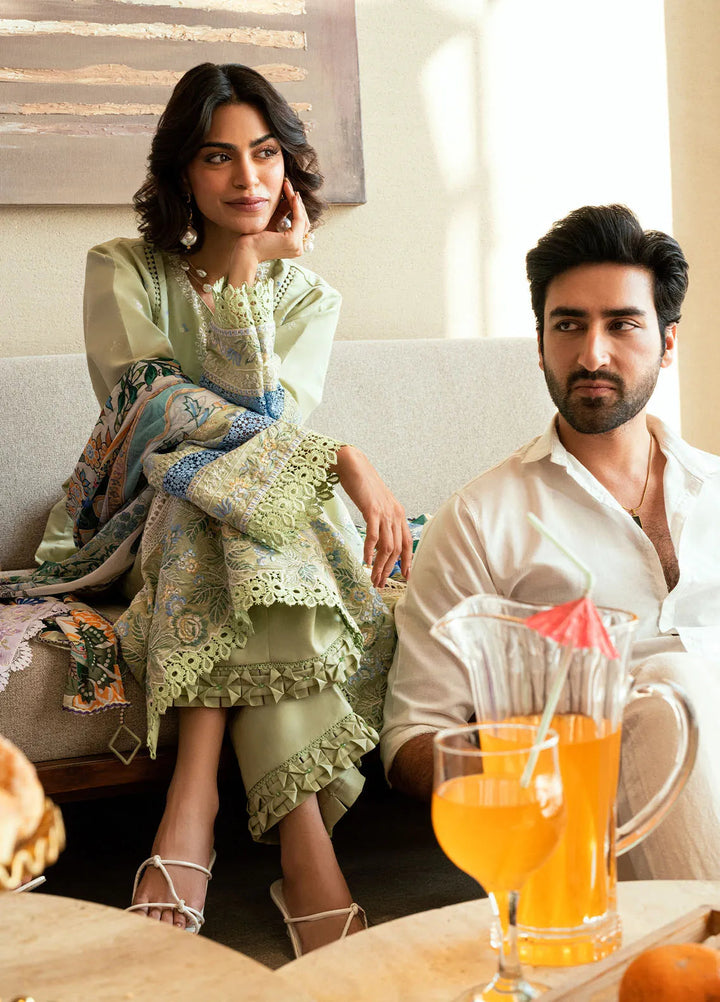 Yaariyan by Sahane Embroidered Lawn Suits Unstitched 3 Piece SNE25Y CT-20010 Mirea - Summer Collection