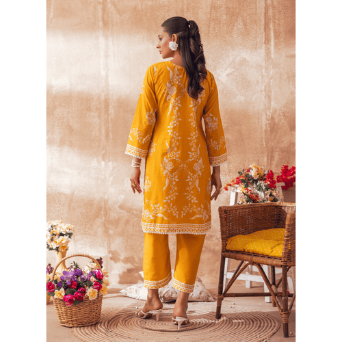 Liyana by Mashra RTW Printed Lawn 2 Piece Suit Yam Casual Collection