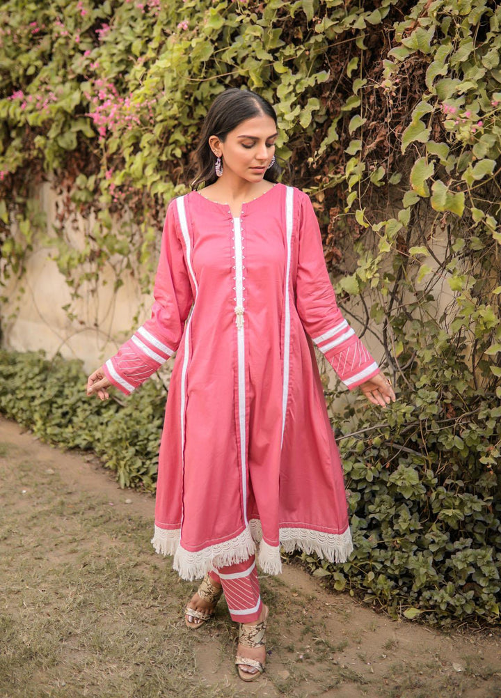 Yusra Ansari Pret  Cotton 2 Piece Suit YA22LBK Mizuki Yed-09