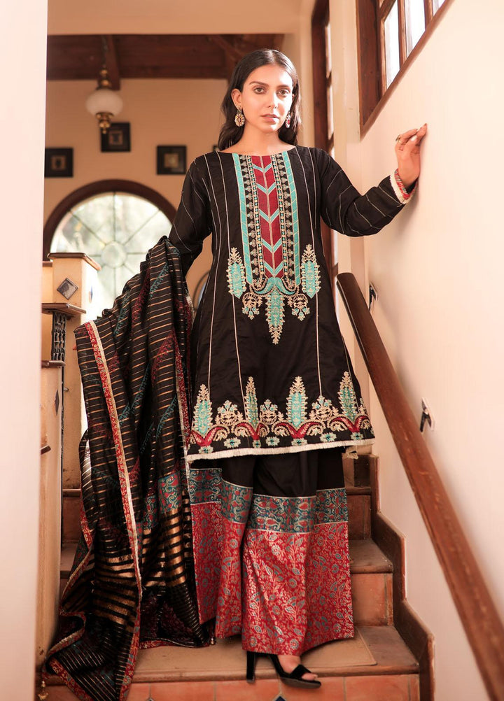 Yusra Ansari Pret  Cotton 3 Piece Suit YA22LBK Yed-06 Luna