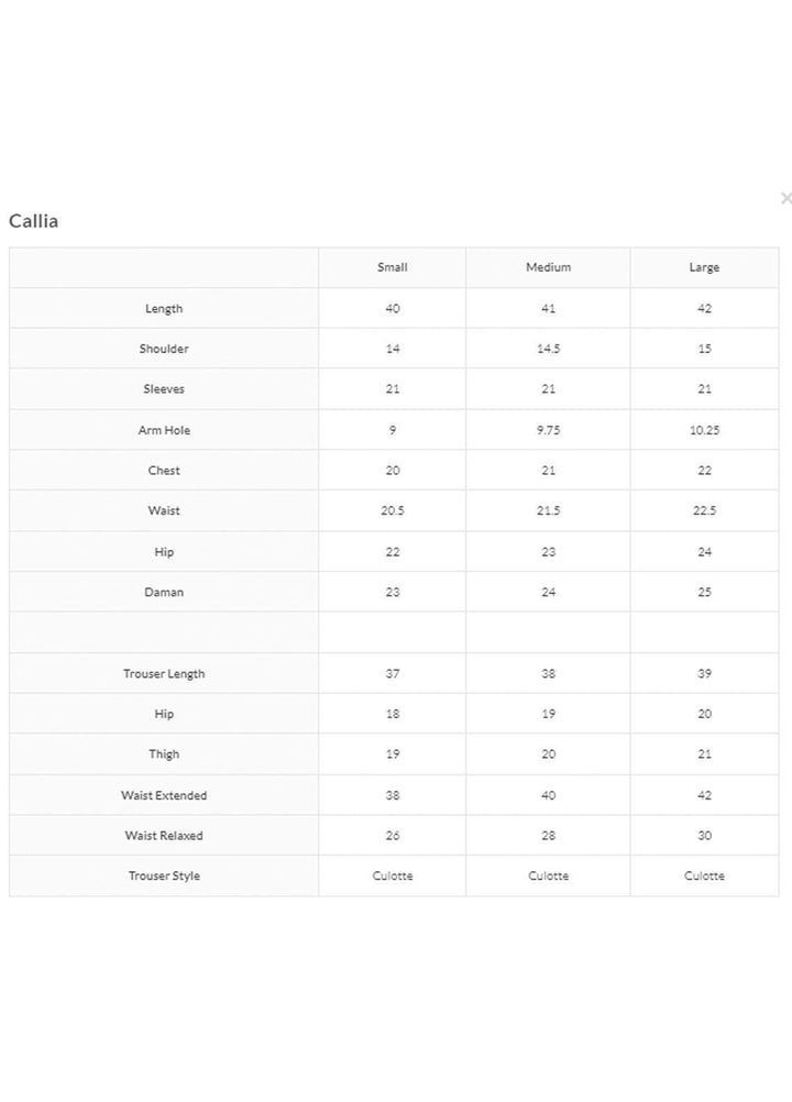 Yusra Ansari Pret  Cotton Silk 3 Piece Suit YA22LBK Yed-11 Callia