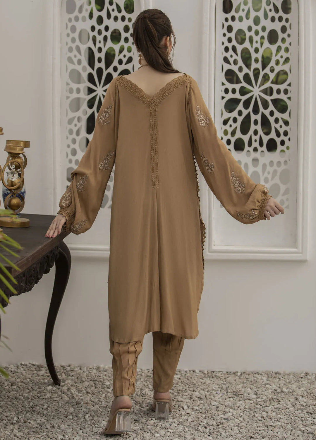 Yusra Ansari Pret Embroidered 2 Piece Suit Oryn