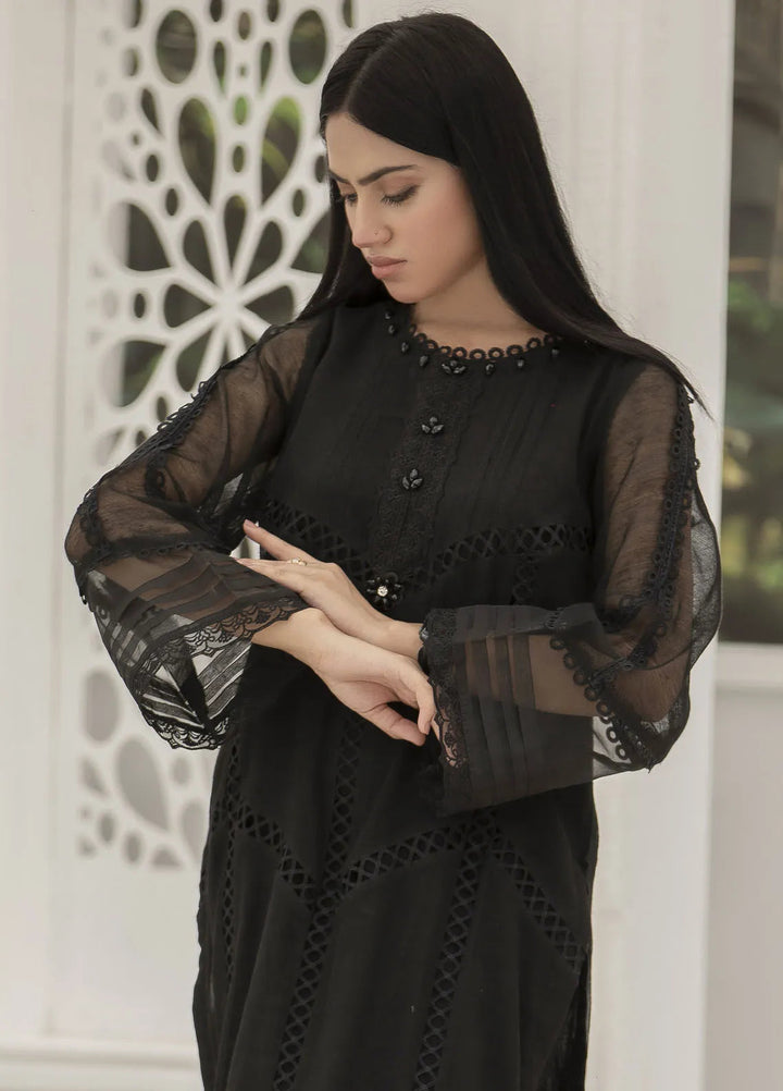 Yusra Ansari Pret Embroidered Cotton 3 Piece Suit Aroha