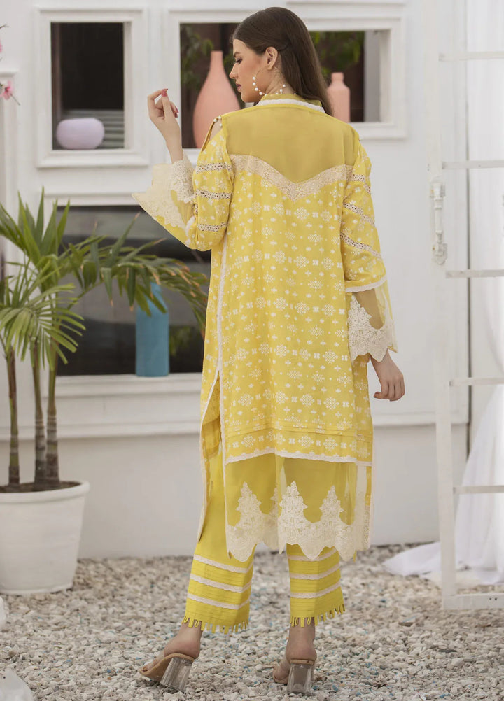 Yusra Ansari Pret Embroidered Cotton 2 Piece Suit Lilith