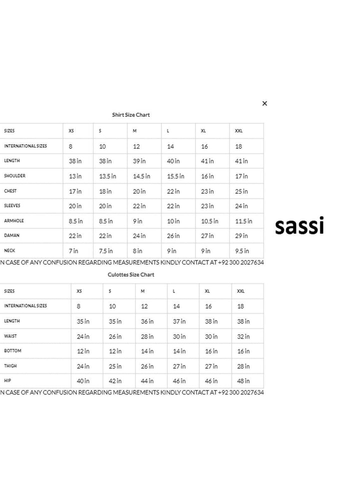 Zaaviay Luxury Pret Embroidered Cotton Net 3 Piece Dress Sassi