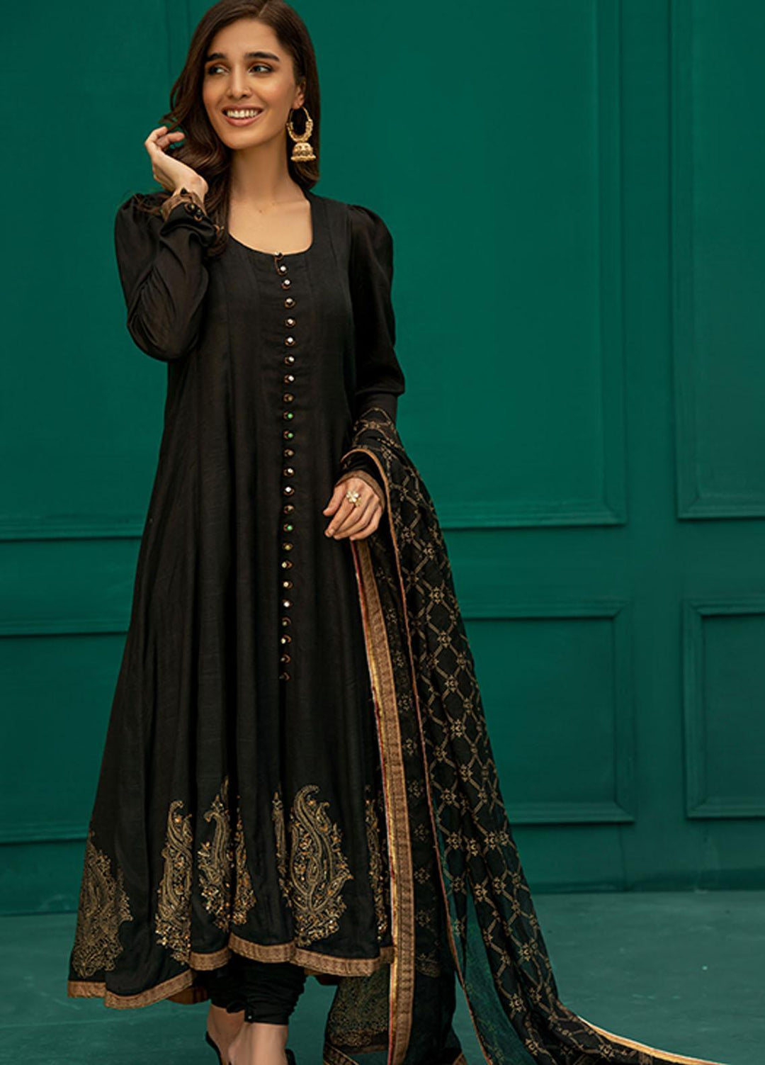 Zaaviay Festive Pret  Raw Silk 3 Piece Suit ZV22PE SAAJH