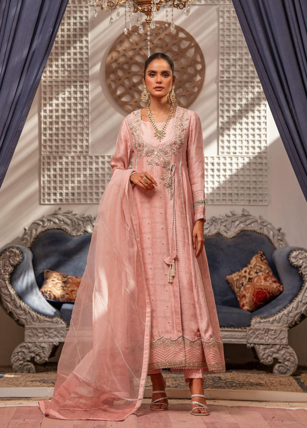 Zaaviay Festive Pret  Jacquard 3 Piece Suit ZV22PE ZEC22- 006 Guzel