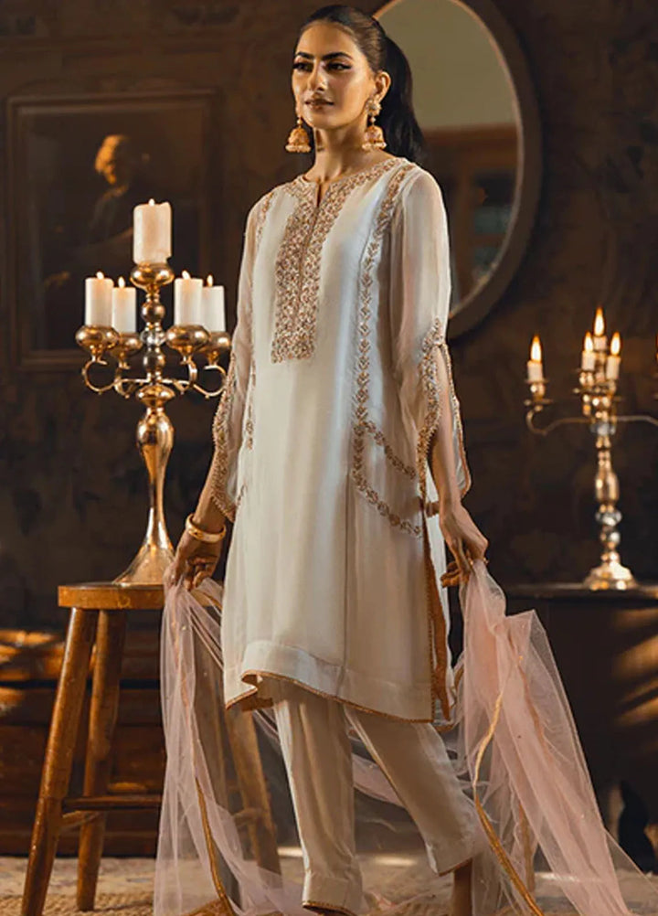 Zaaviay Pret Embroidered Chiffon 3 Piece Suit Mahrin