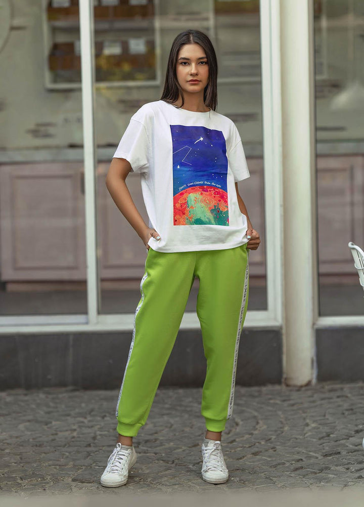 Zaaviay Pret  Cotton T-Shirt ZSZ23-006 (WHITE)