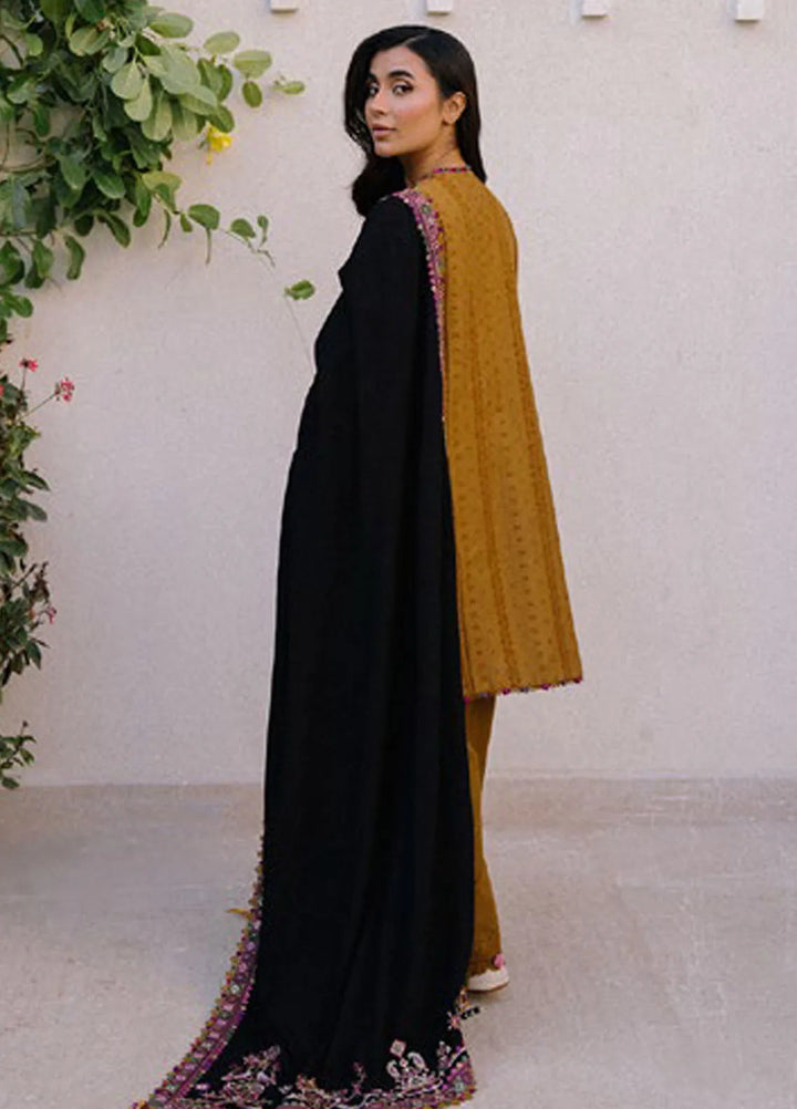 Zaha By Khadijah Shah Embroidered Jacquard Suits Unstitched 3 Piece ZL24W ZW24-03 Gulzar - Winter Collection