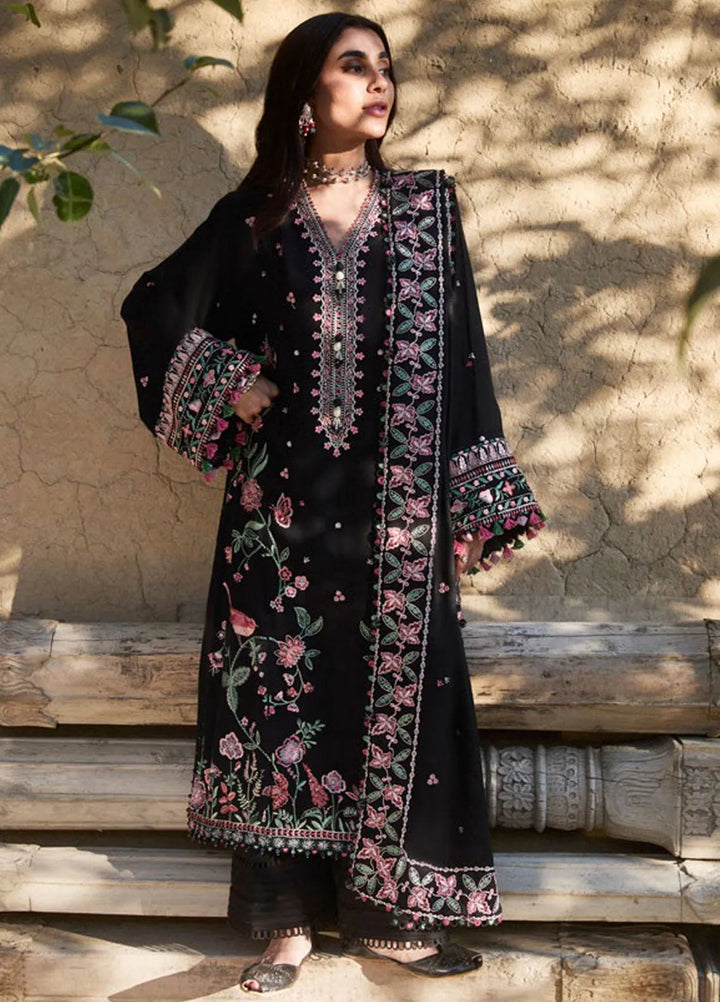 Zaha By Khadijah Shah Embroidered Karandi Suits Unstitched 3 Piece ZL24W ZW24-09 Nayab - Winter Collection