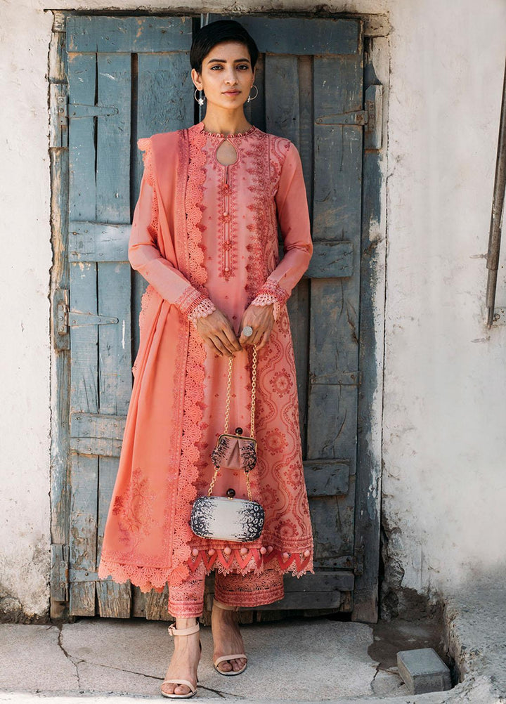 Zaha By Khadijah Shah Embroidered Karandi Suits Unstitched 3 Piece ZKS21HM ZW-21-04 ROYA - Winter Collection