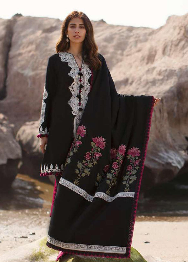 Sahel By Zaha Embroidered Khaddar Suits Unstitched 3 Piece ZKS21S ZW2-21-15 DOUNIA - Winter Collection