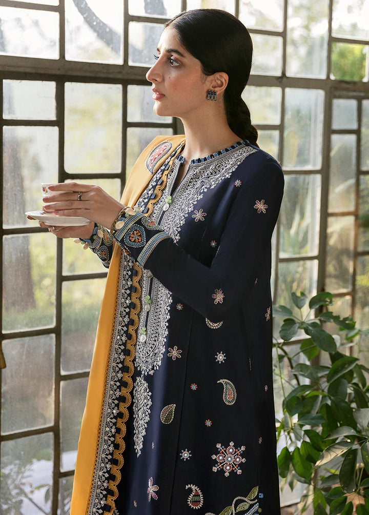 Zaha By Khadijah Shah Embroidered Lawn Suits Unstitched 3 Piece ZKS22F ZF-22-04 VEJAH - Festive Collection