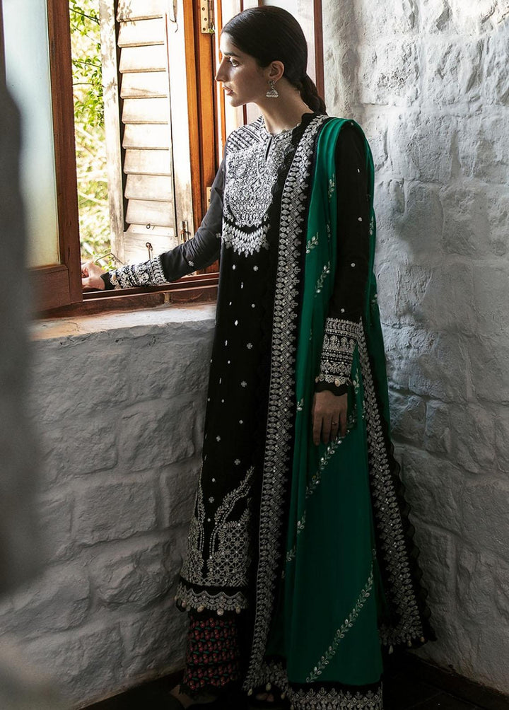 Zaha By Khadijah Shah Embroidered Lawn Suits Unstitched 3 Piece ZKS22F ZF-22-10 ZHAVIA - Festive Collection