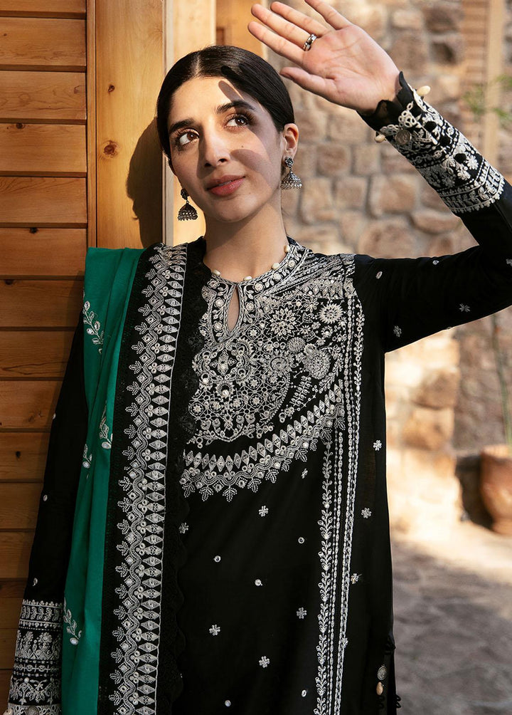 Zaha By Khadijah Shah Embroidered Lawn Suits Unstitched 3 Piece ZKS22F ZF-22-10 ZHAVIA - Festive Collection