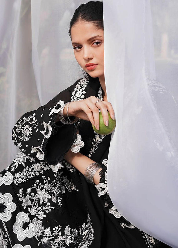 Zaha Embroidered Karandi Suits Unstitched 3 Piece ZKS23W-2 ZW2-23-03 Firuzeh - Winter Collection
