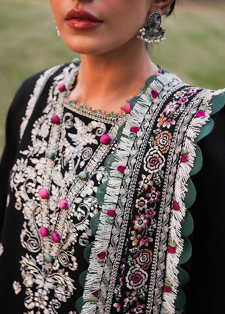 Zaha Embroidered Khaddar Suits Unstitched 3 Piece ZKS23W-2 ZW2-23-04 Talayeh - Winter Collection