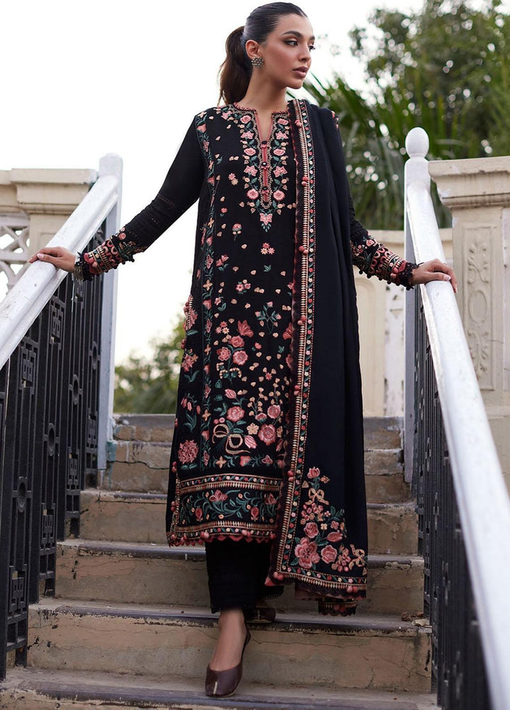 Zaha By Khadijah Shah Embroidered  Suits Unstitched 3 Piece ZKS23W ZW23-02 NEHIR - Winter Collection