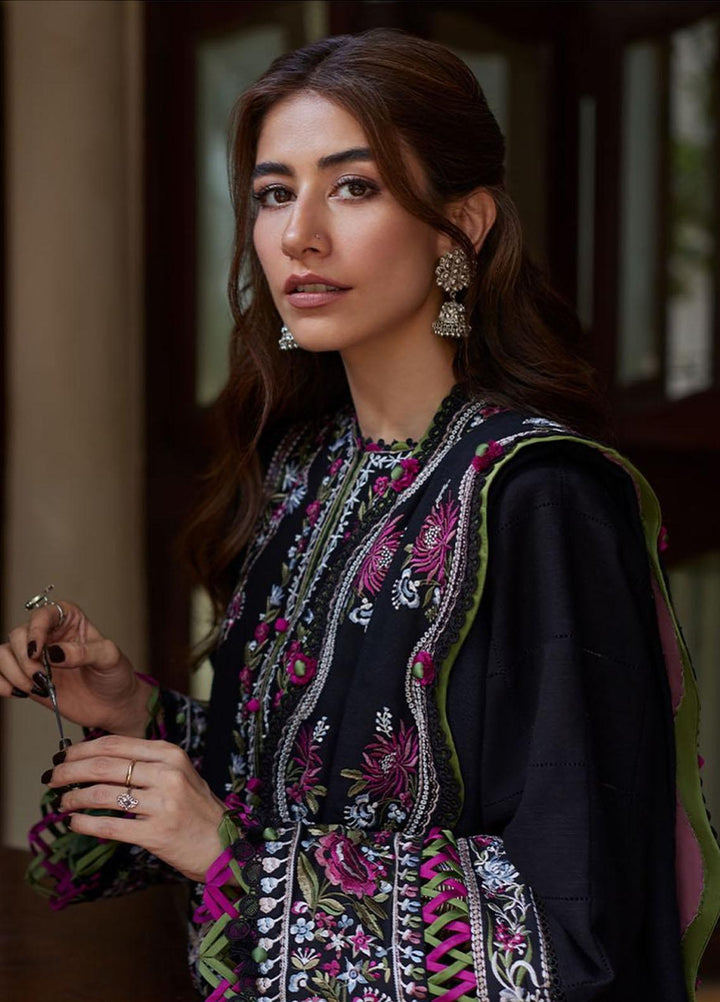 Zaha By Khadijah Shah Embroidered  Suits Unstitched 3 Piece ZKS23W ZW23-06 ALYA - Winter Collection