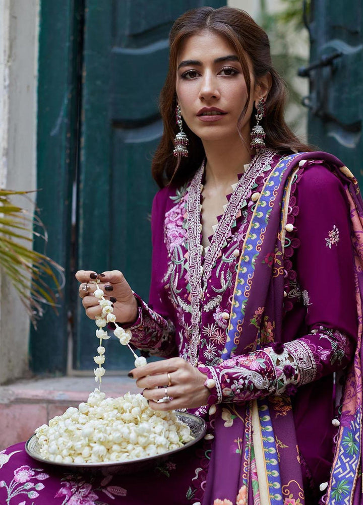 Zaha By Khadijah Shah Embroidered  Suits Unstitched 3 Piece ZKS23W ZW23-09 IRMAK - Winter Collection