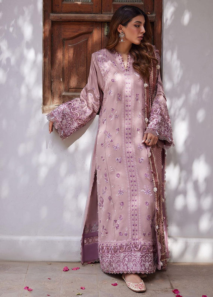 Zaha By Khadijah Shah Embroidered  Suits Unstitched 3 Piece ZKS23W ZW23-10 NARAH - Winter Collection