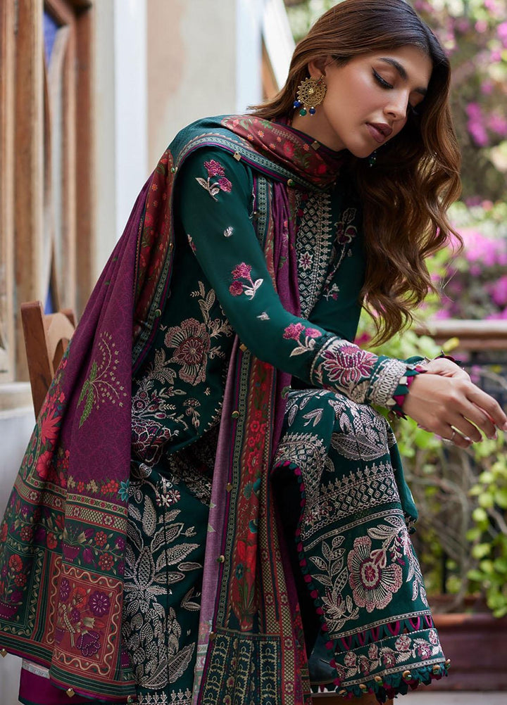 Zaha By Khadijah Shah Embroidered  Suits Unstitched 3 Piece ZKS23W ZW23-14 ARSIN - Winter Collection