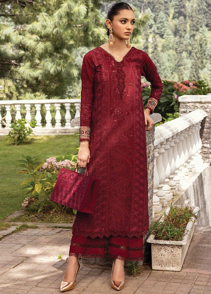 Zahra By Xenia Formals Embroidered Raw Silk Suits Unstitched 3 Piece XE23Z D-03 Tanya - Luxury Collection