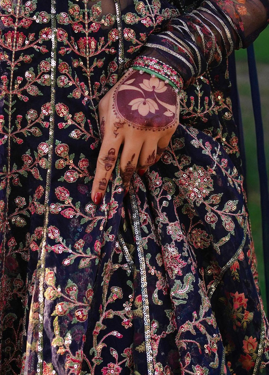 Zaib-un-Nisa by Hussain Rehar Embroidered Velvet Suits Unstitched 4 Piece HRR23ZN Falak - Festive Collection