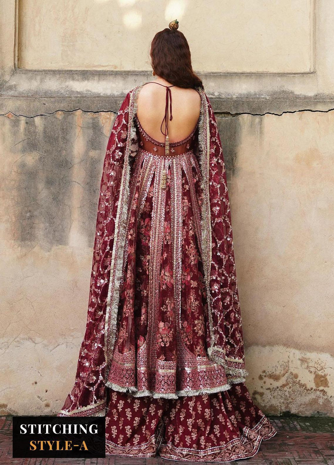 Zaib-un-Nisa by Hussain Rehar Embroidered Organza Suits Unstitched 4 Piece HRR23ZN Taab - Festive Collection