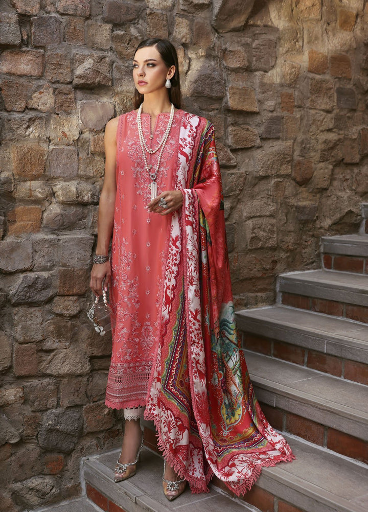 Zaina by Kanwal Malik Embroidered Lawn Suits Unstitched 3 Piece KM25ZL Aanya - Summer Collection