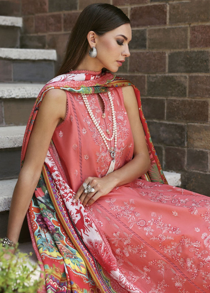 Zaina by Kanwal Malik Embroidered Lawn Suits Unstitched 3 Piece KM25ZL Aanya - Summer Collection