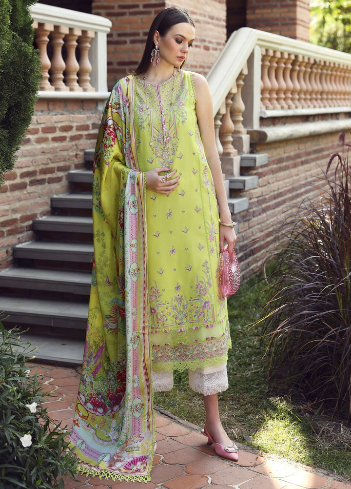 Zaina by Kanwal Malik Embroidered Lawn Suits Unstitched 3 Piece KM25ZL Erna - Summer Collection