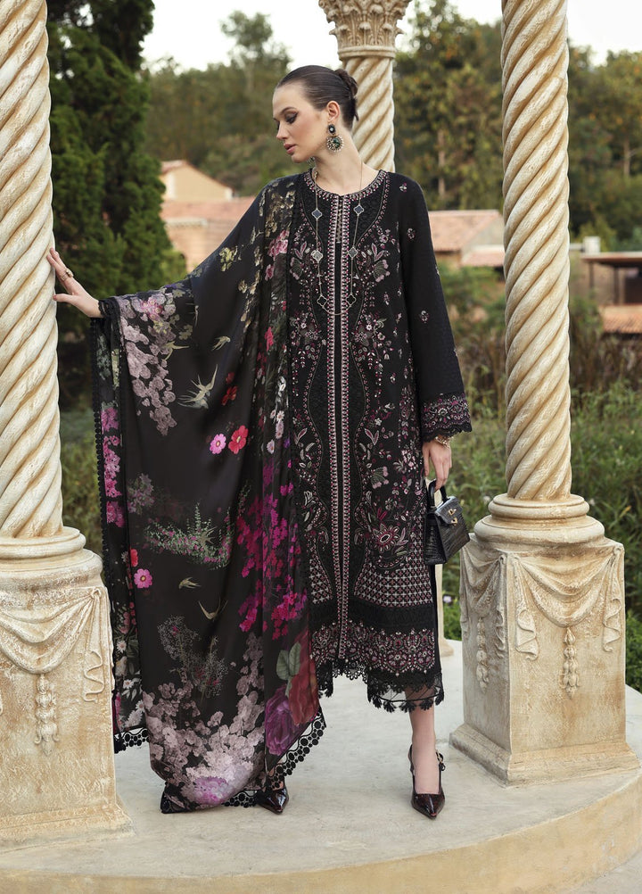 Zaina by Kanwal Malik Embroidered Lawn Suits Unstitched 3 Piece KM25ZL Isha - Summer Collection