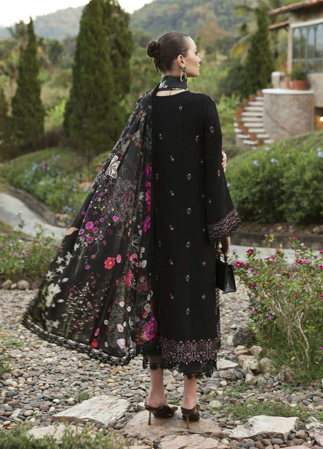 Zaina by Kanwal Malik Embroidered Lawn Suits Unstitched 3 Piece KM25ZL Isha - Summer Collection