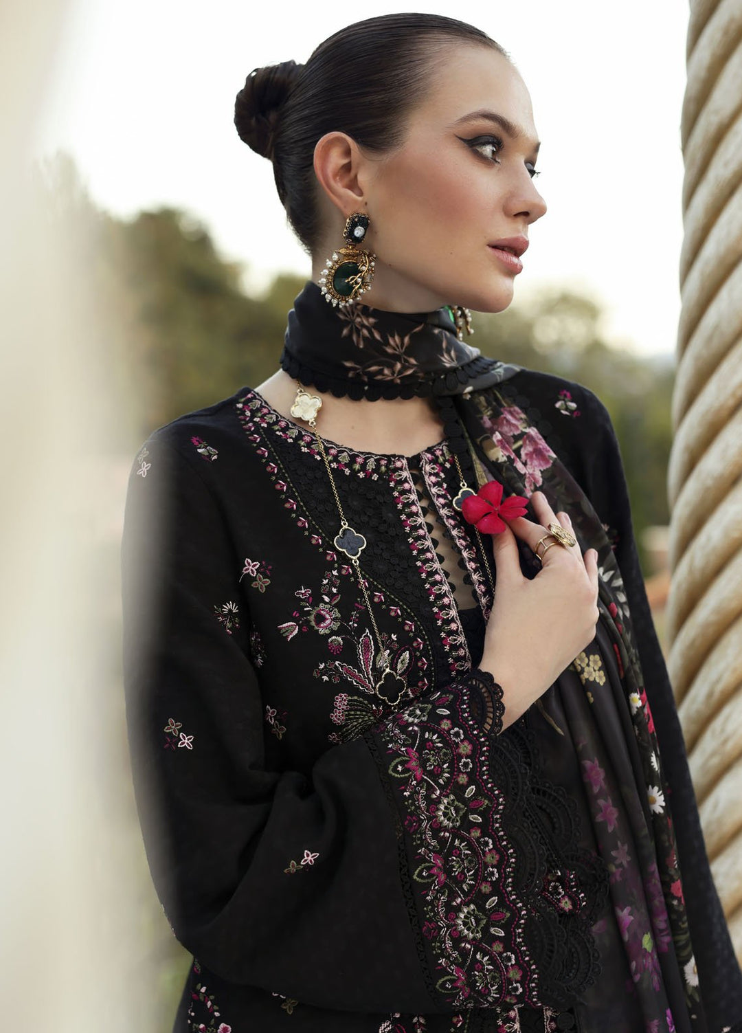 Zaina by Kanwal Malik Embroidered Lawn Suits Unstitched 3 Piece KM25ZL Isha - Summer Collection