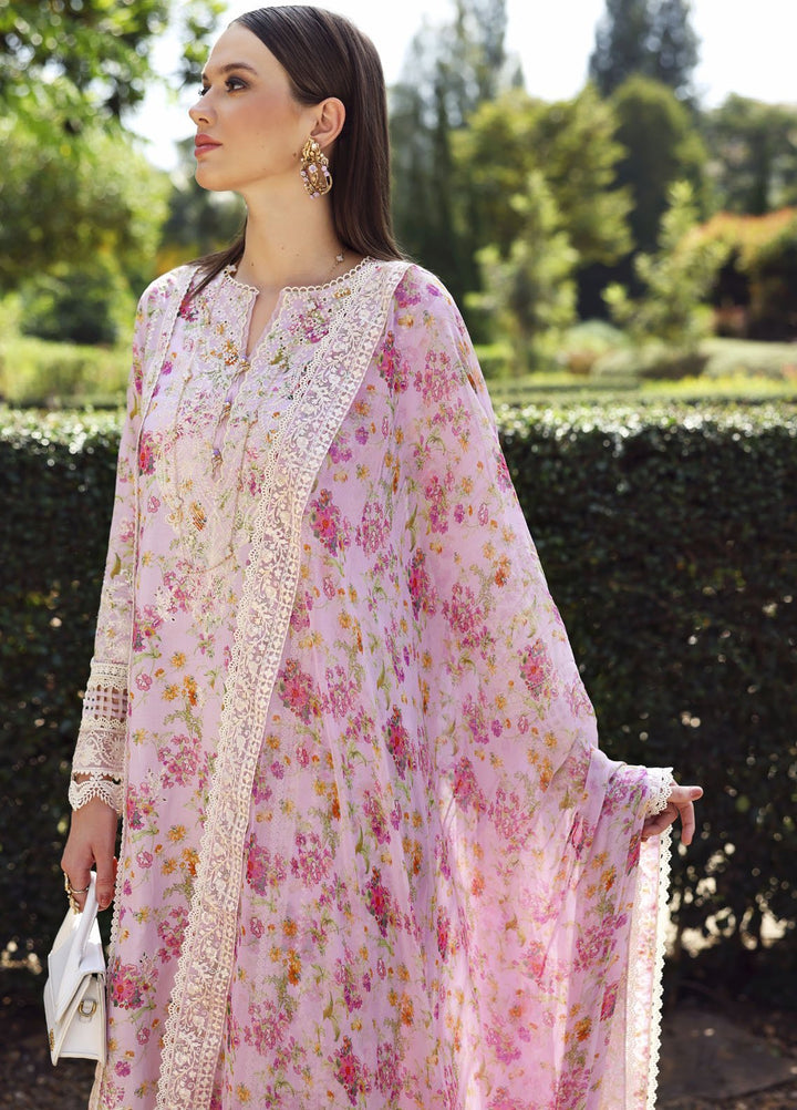 Zaina by Kanwal Malik Embroidered Lawn Suits Unstitched 3 Piece KM25ZL Zuri - Summer Collection